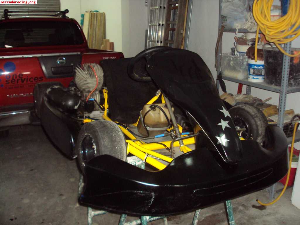Cambio kart cadete 100cc iame por chasis adulto