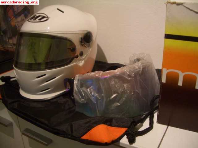 Casco karting homologado mt sa2005 sin estrenar, talla m