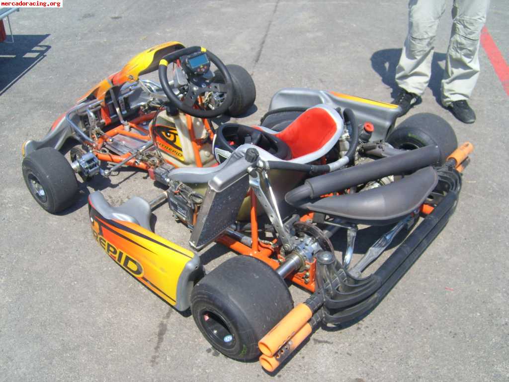 Kart intrepid rotax dd2 de finales del 2008 