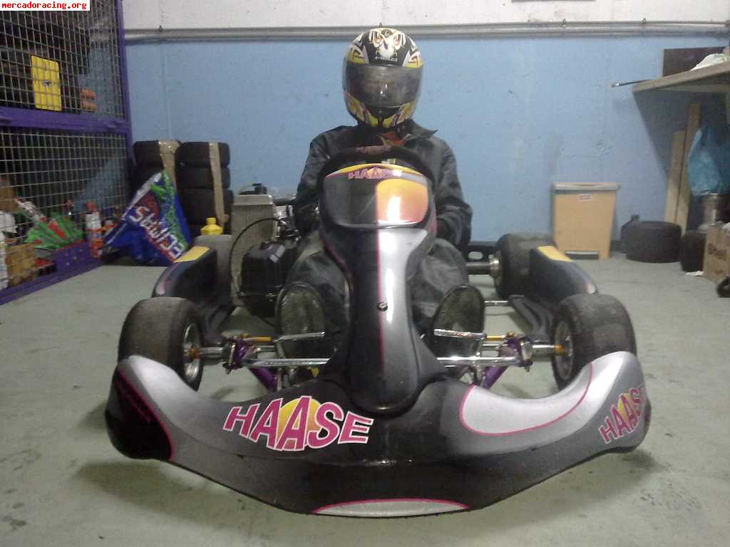 Vendo kart haase rotax max