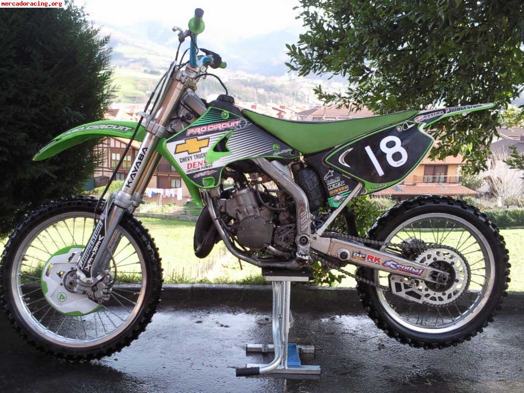 Cambio kx 125 por kart 125 con 6 velocidades