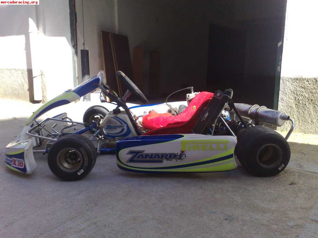 Kart zanardi motor x30 regalado