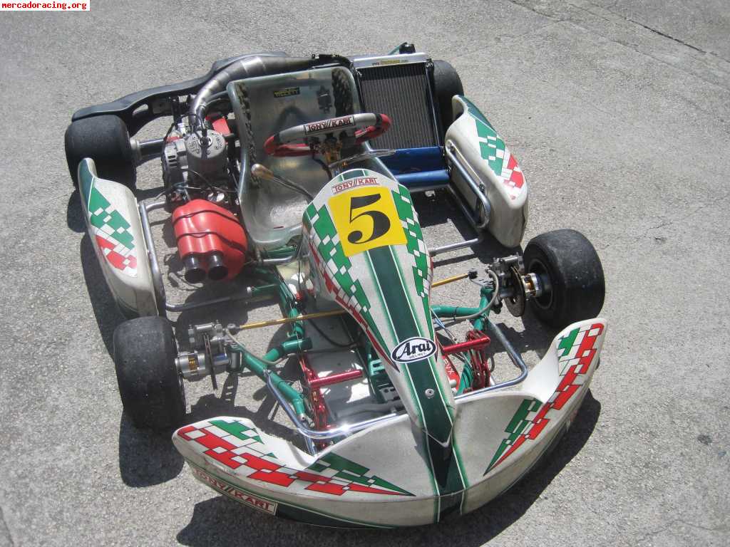 Tony kart   tm k9b 125cc 6 vel.