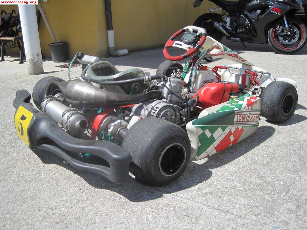 Tony kart   tm k9b 125cc 6 vel.