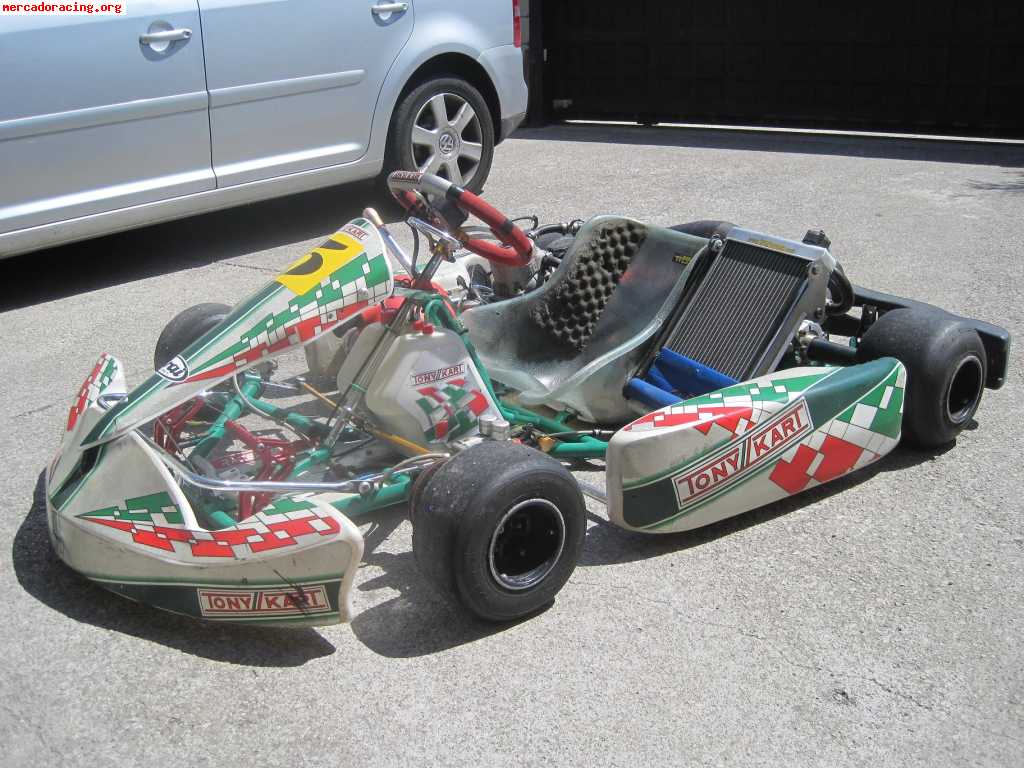 Tony kart   tm k9b 125cc 6 vel.