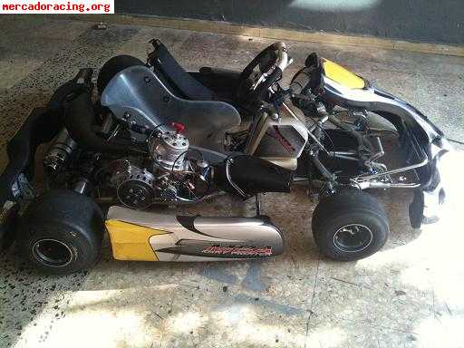 Kart kz2, preparado para competir