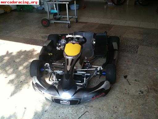 Kart kz2, preparado para competir