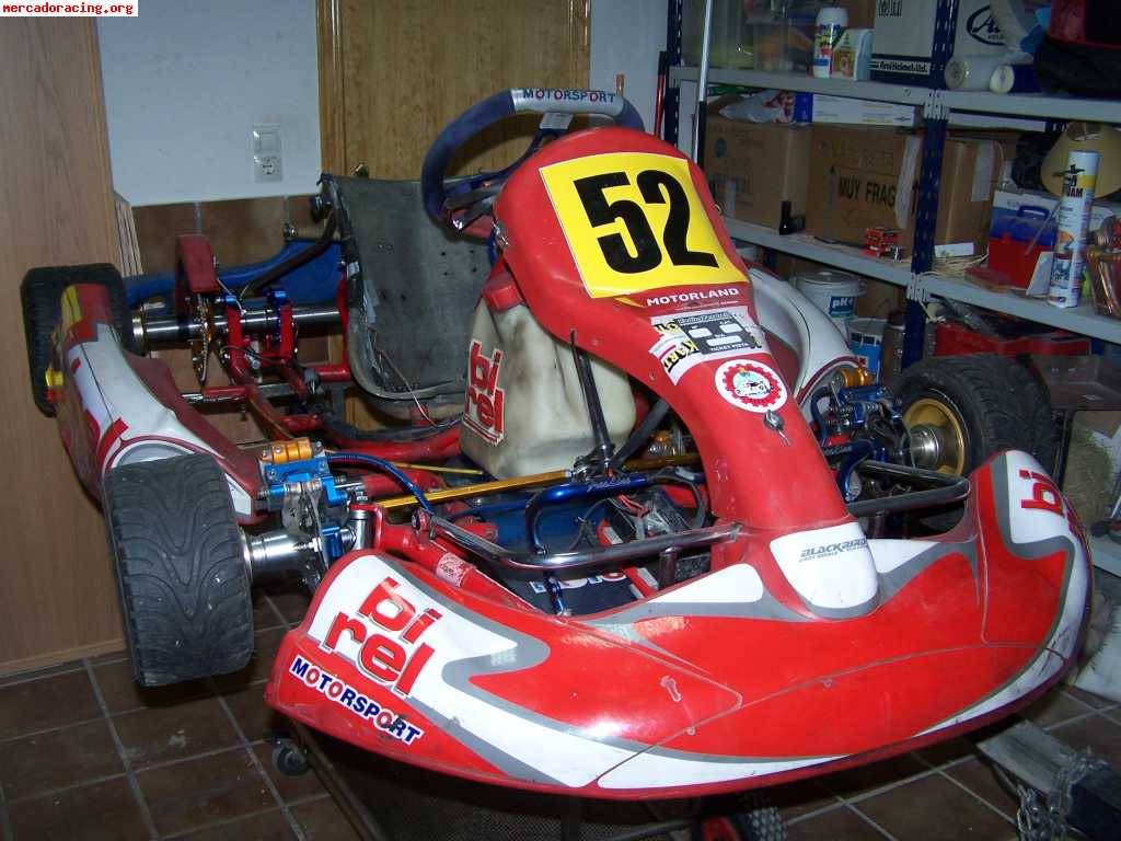 Vendo equipo completo de karting