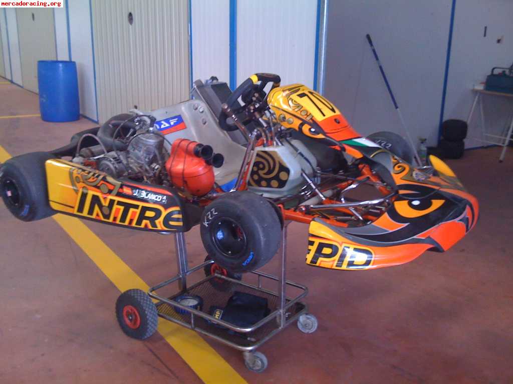 Vendo kart kz2 (antigua categoría icc-125cc)