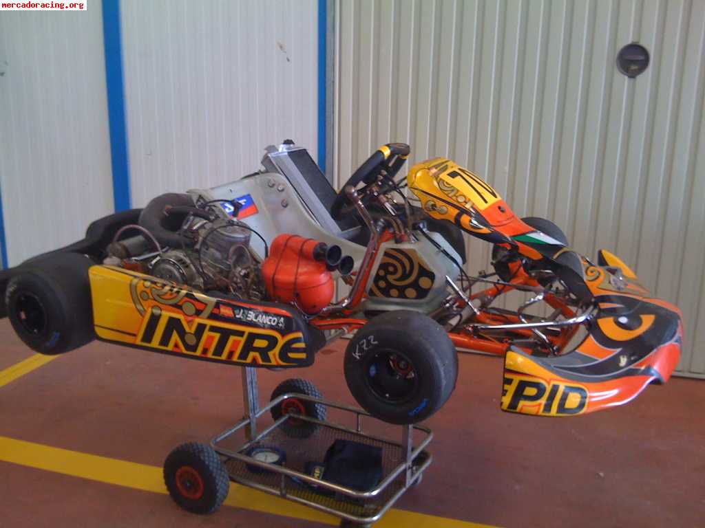 Vendo kart kz2 (antigua categoría icc-125cc)