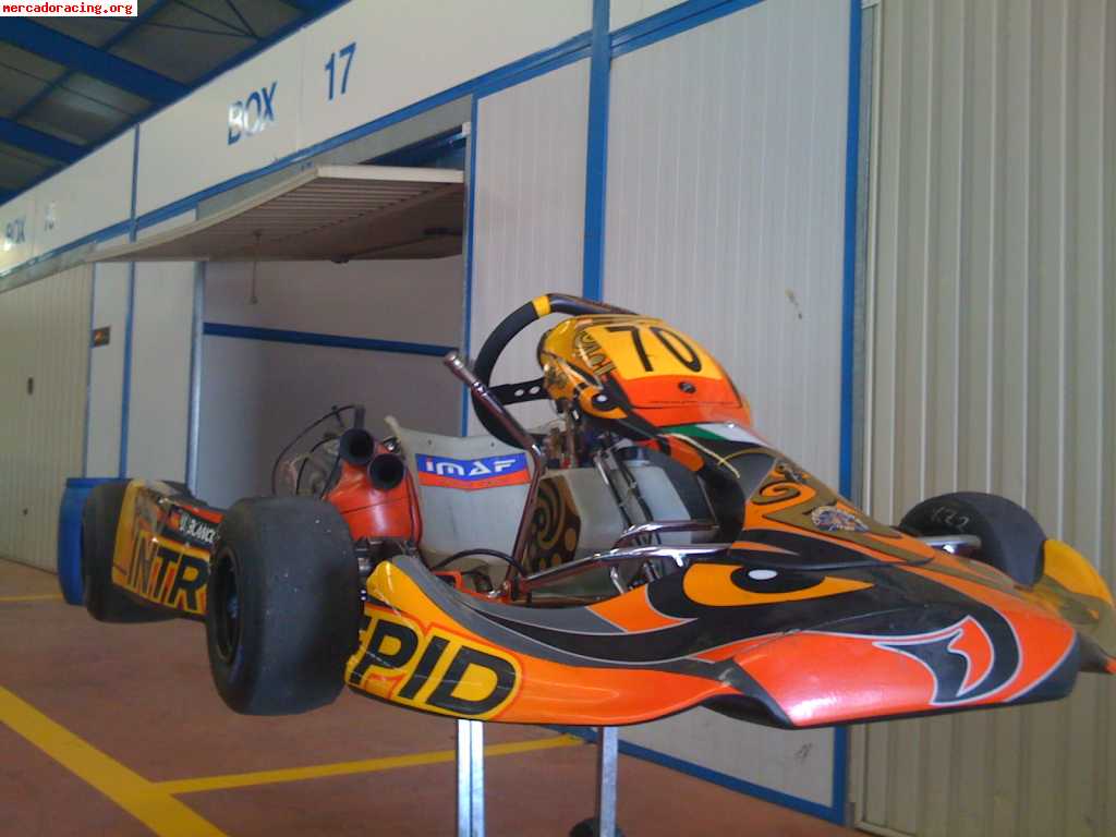 Vendo kart kz2 (antigua categoría icc-125cc)
