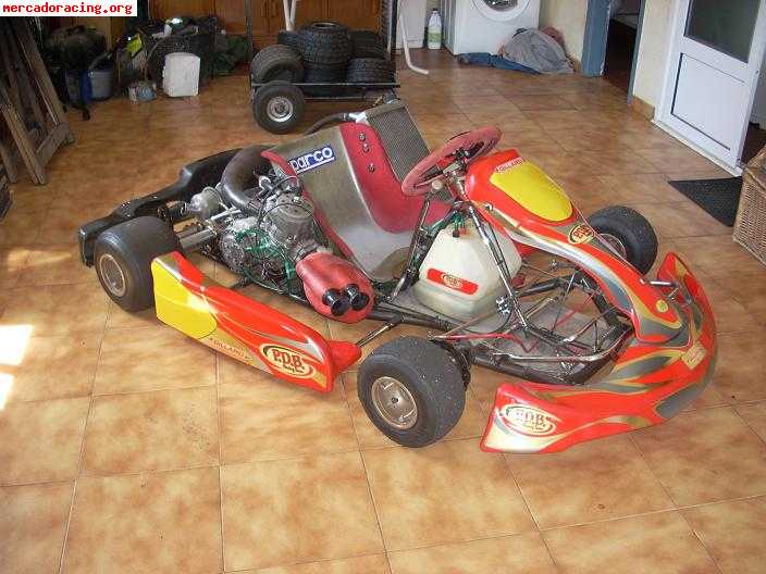 Vendo kart 125 marchas o cambio por coche