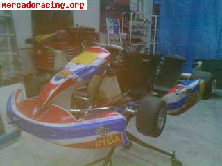 Kart 125 iame x-30 chasis mba 2007