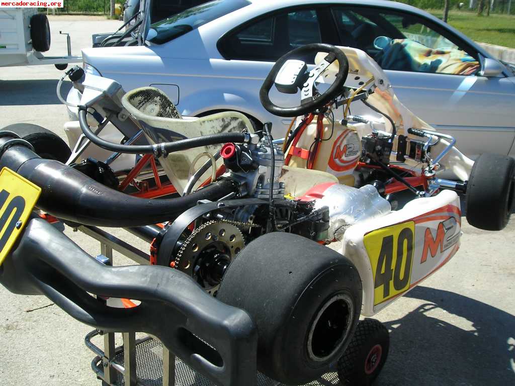 Ocasion kart m2 racing kf2 parilla 125cc