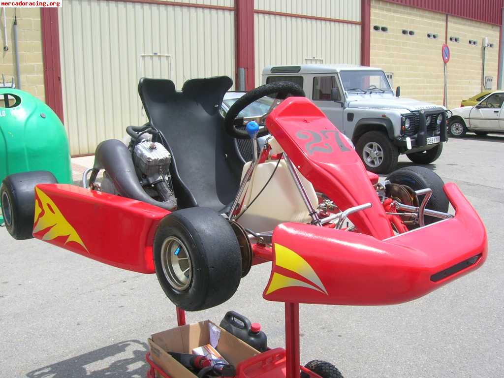 Kart icc motor tm de 125 y 6 velocidades