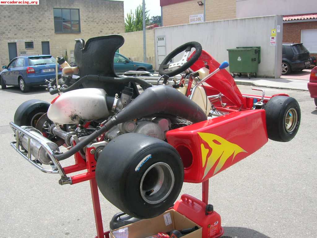 Kart icc motor tm de 125 y 6 velocidades