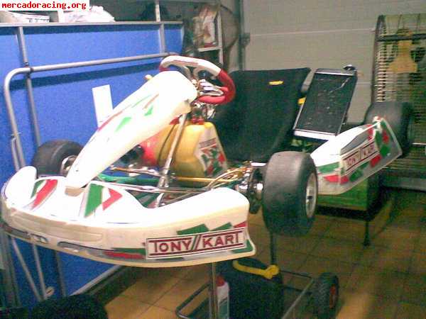 Vendo tony kart 125 6v 2200 euros!!!!!