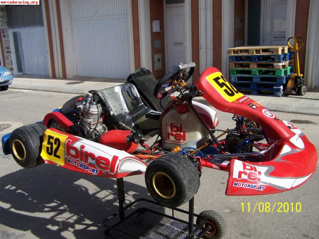 Vendo equipo completo de karting o cambio por moto