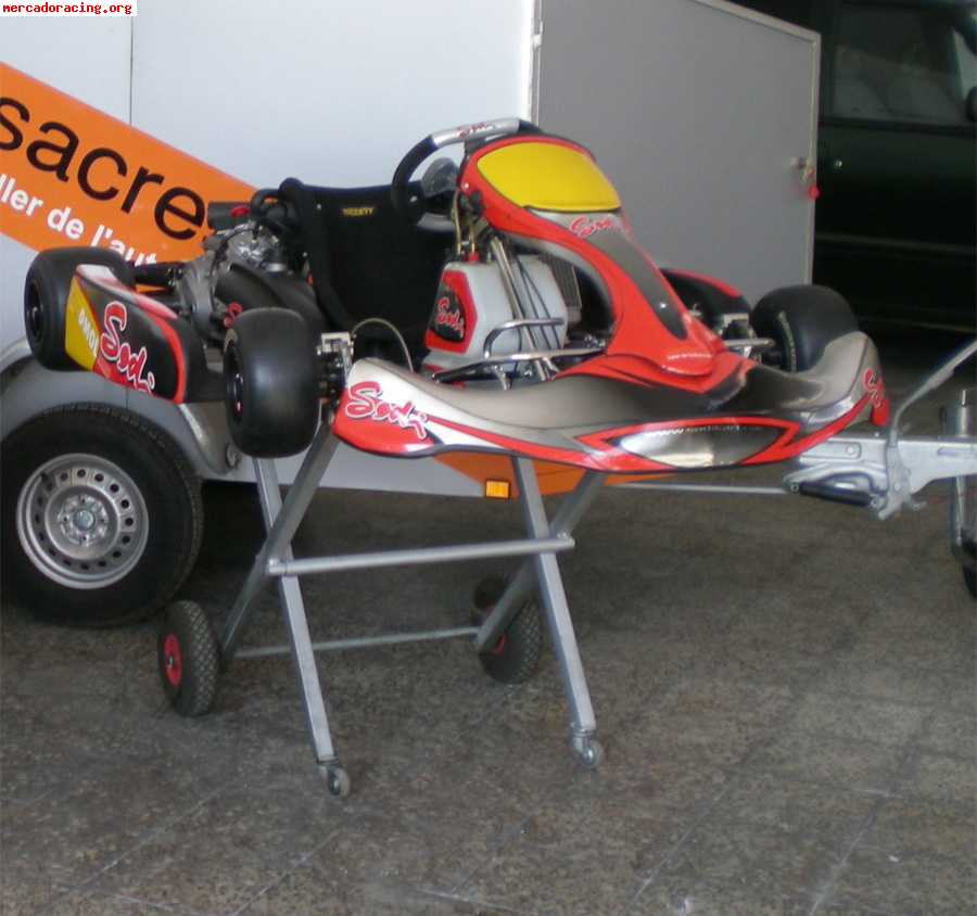 Kart sodi sr5 rotax dd2, 7 horas 