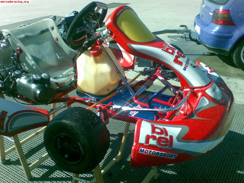 Birel r31 2008 motor x30 arranque electrico