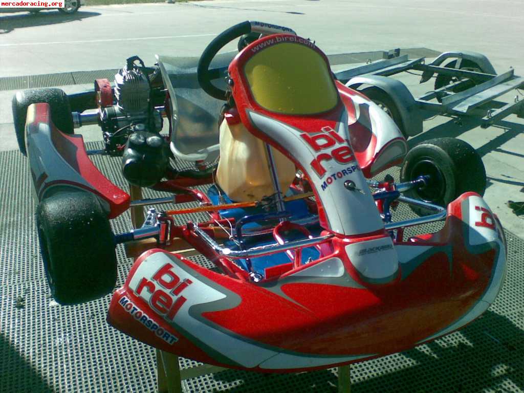 Birel r31 2008 motor x30 arranque electrico