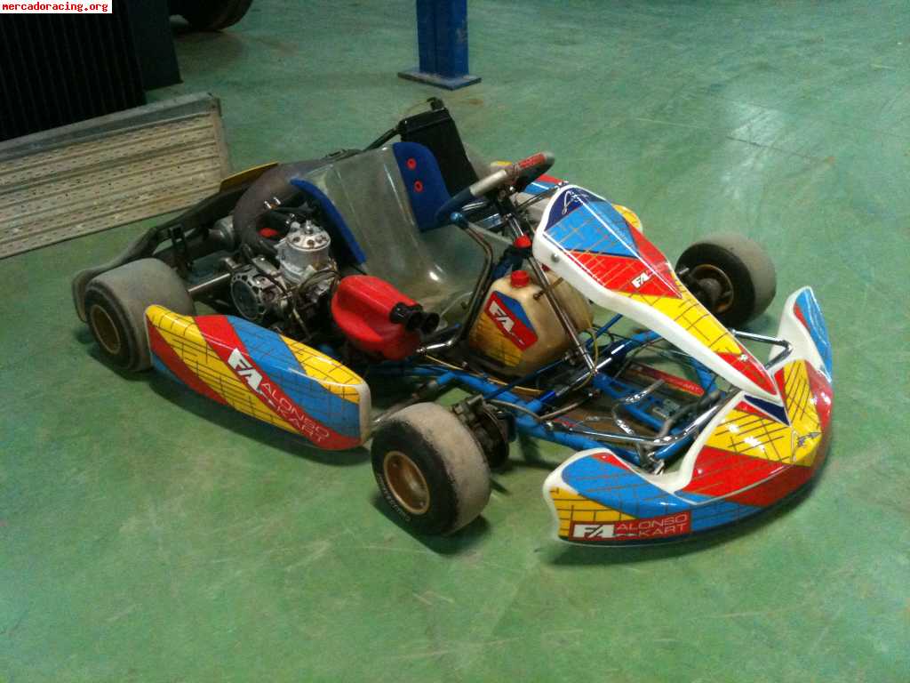 Se vende kart fa de 125c.c. de 6 marchas.