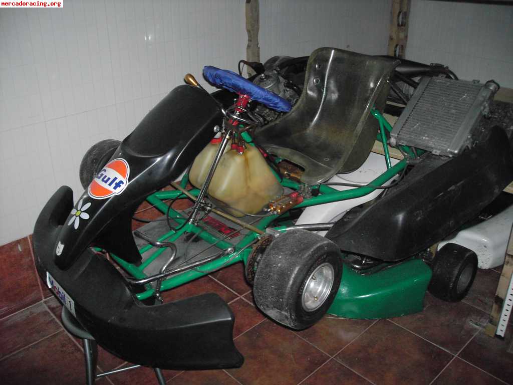 Tony kart icc 125 6vel tm k8 muy nuevo