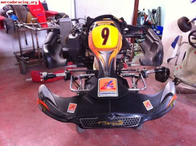 Vendo kart rotax completo