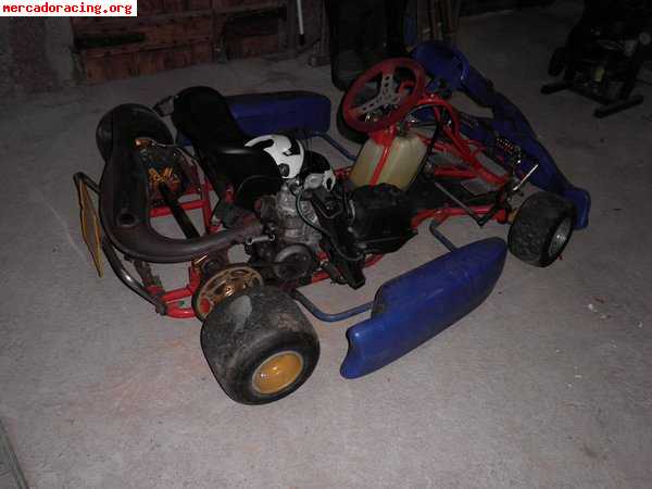 Se vende kart rotax max 125cc