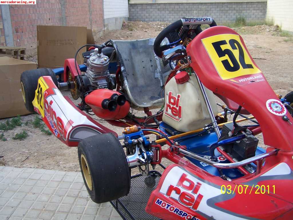 Vendo equipo de karting