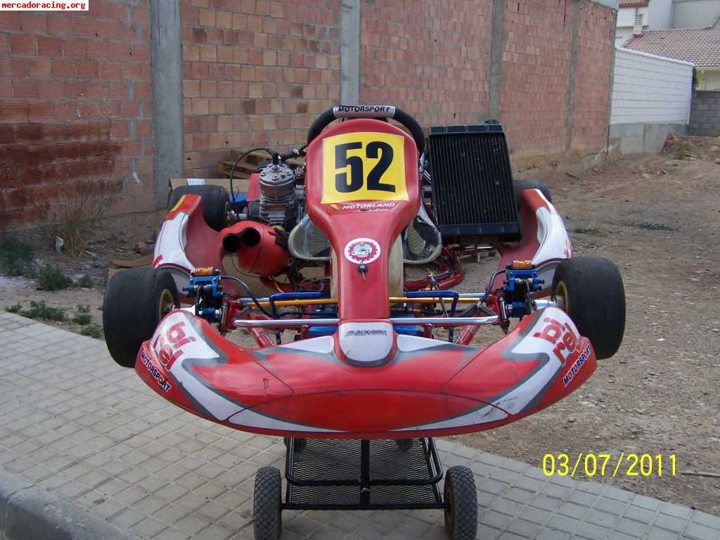 Vendo equipo de karting