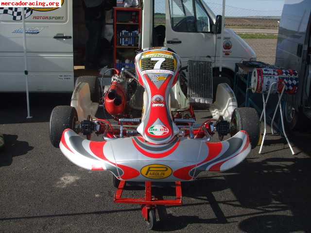 Se vende kart parolin con motor sgm kz2