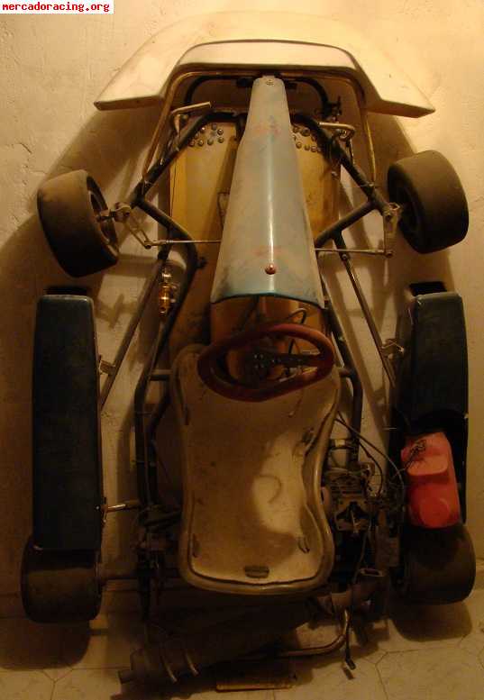 Kart 100cc chasis crg y motor zara valvula rotativa