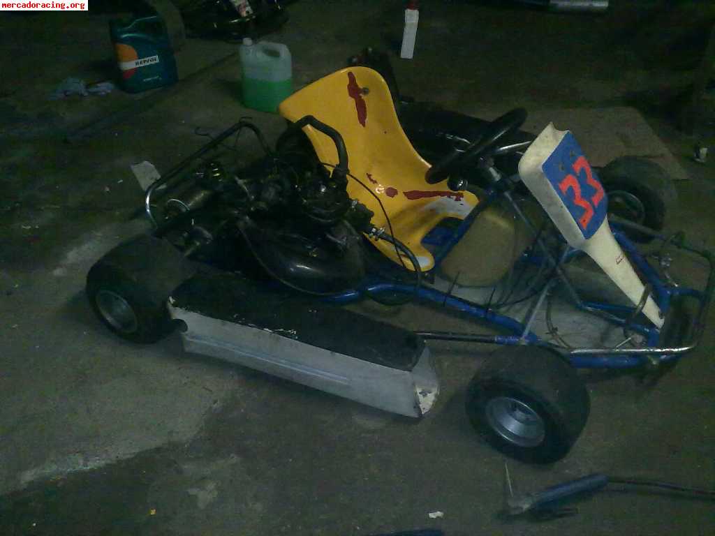 Se vende kart 125 6vel