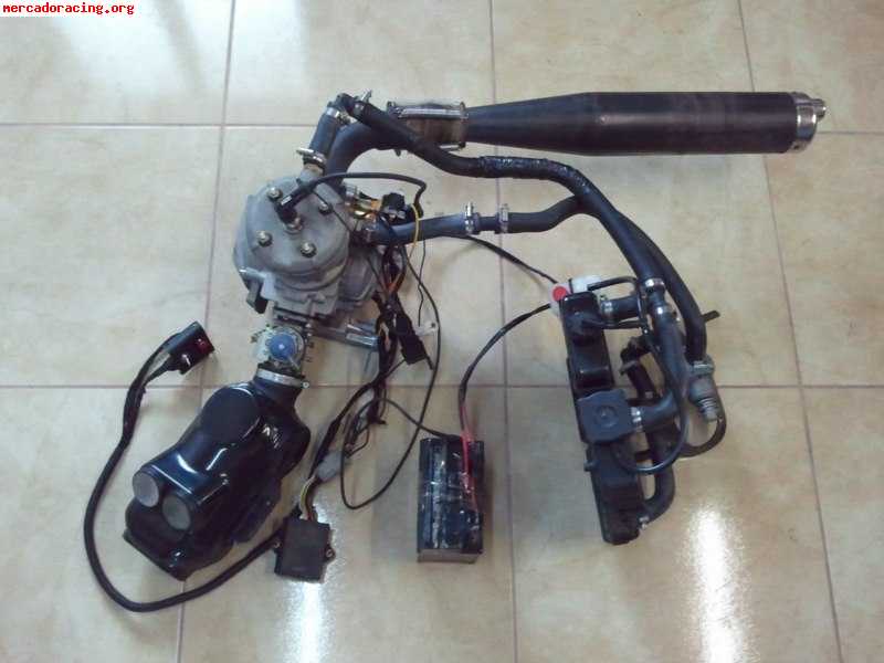 Motor kt125 modelo 2010 completo, 8 horas desde nuevo, 699 e