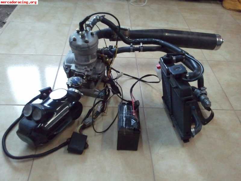 Motor kt125 modelo 2010 completo, 8 horas desde nuevo, 699 e