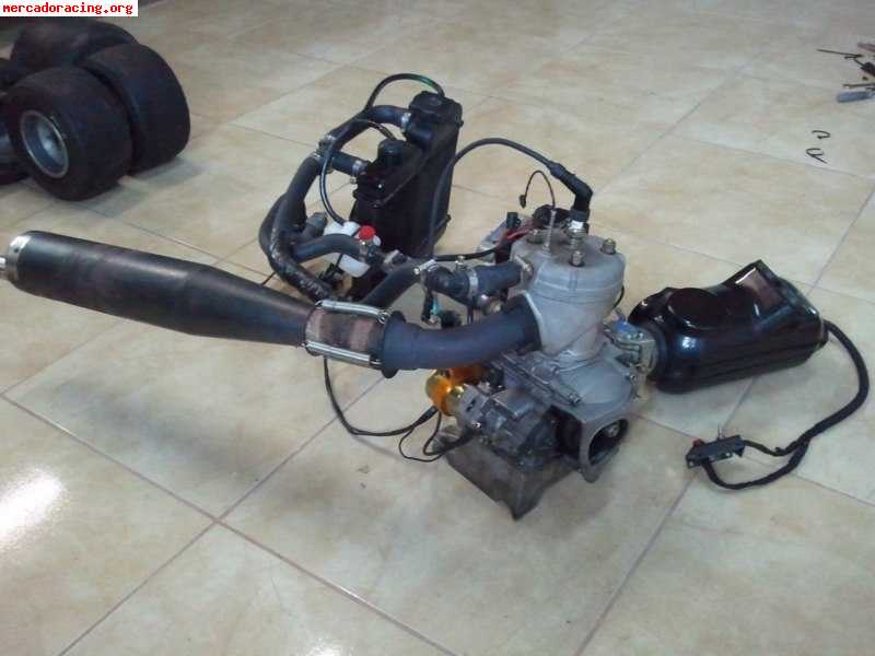 Motor kt125 modelo 2010 completo, 8 horas desde nuevo, 699 e