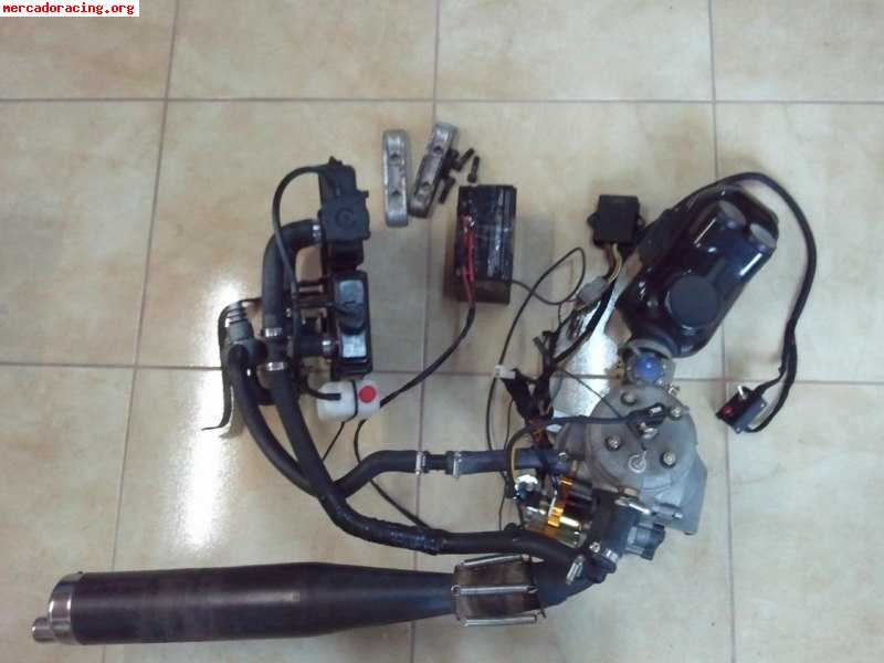 Motor kt125 modelo 2010 completo, 8 horas desde nuevo, 699 e
