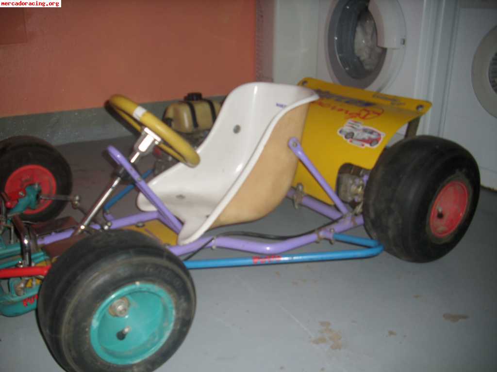 Se vende baby kart marca puffo de 49cc