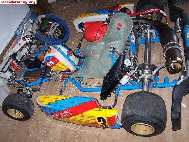 Se vende chasis f.a con frenos delanteros kf del wsk