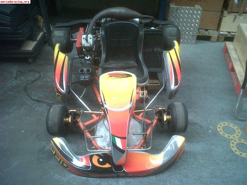 Se vende kart intrepid motor vortex rok