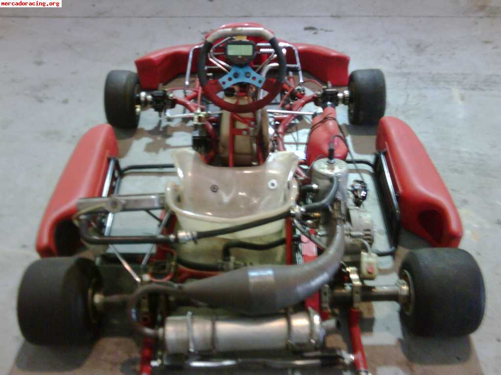 Kart kz2 chasis jesolo, motor tm-k9-c