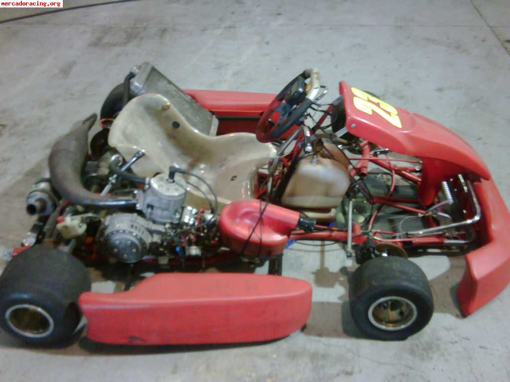 Kart kz2 chasis jesolo, motor tm-k9-c