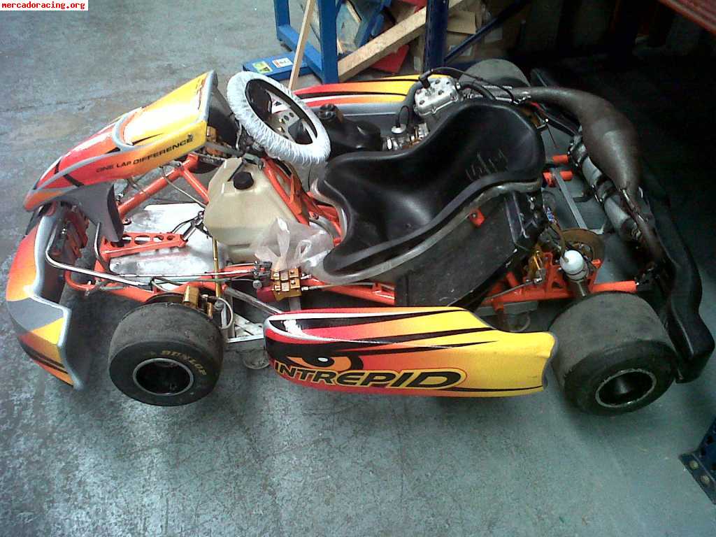 Se vende kart intrepid motor vortex rok