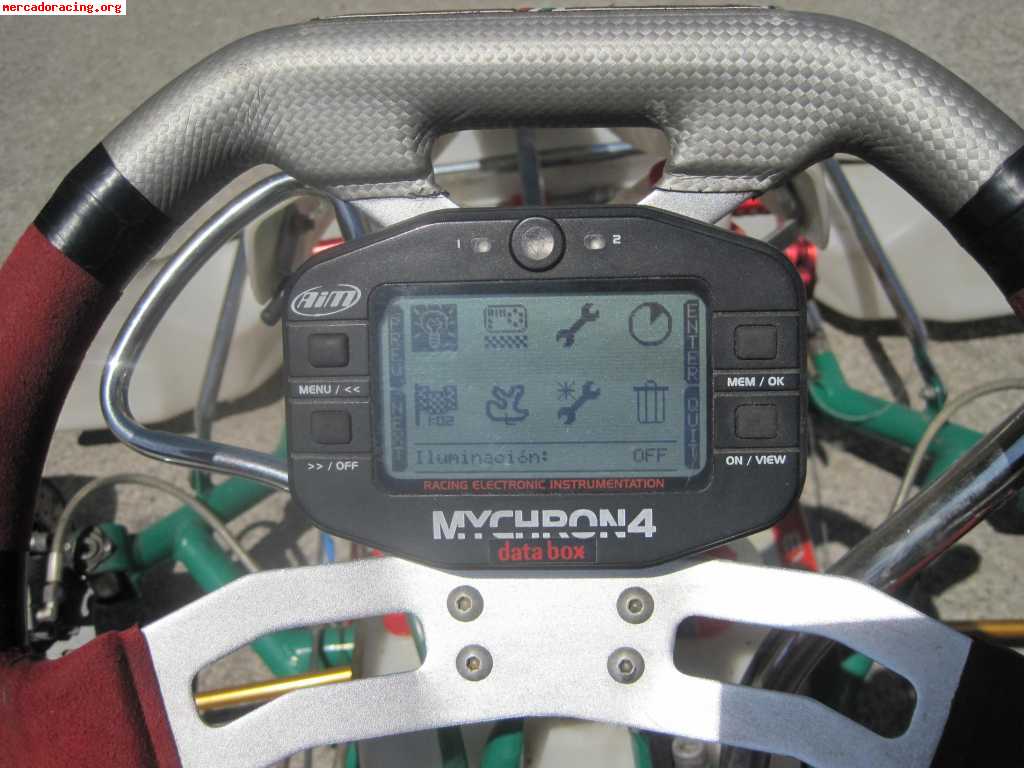 Vendo tony kart 2008   tm k9c 125cc 6vel.