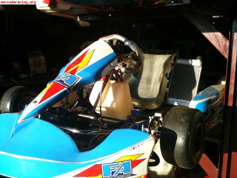 Se vende f.a.kart kf2 125cc