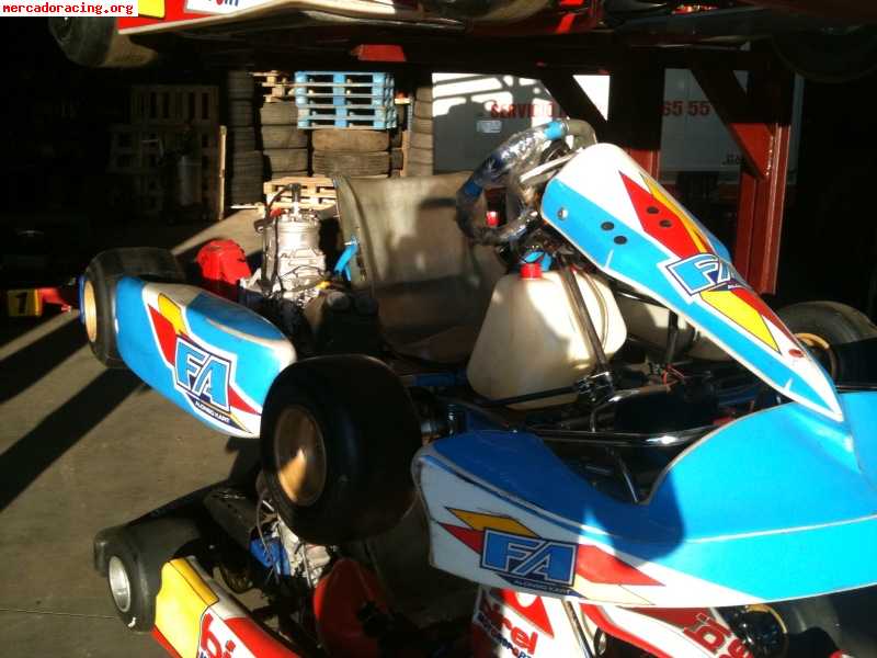 Se vende f.a.kart kf2 125cc