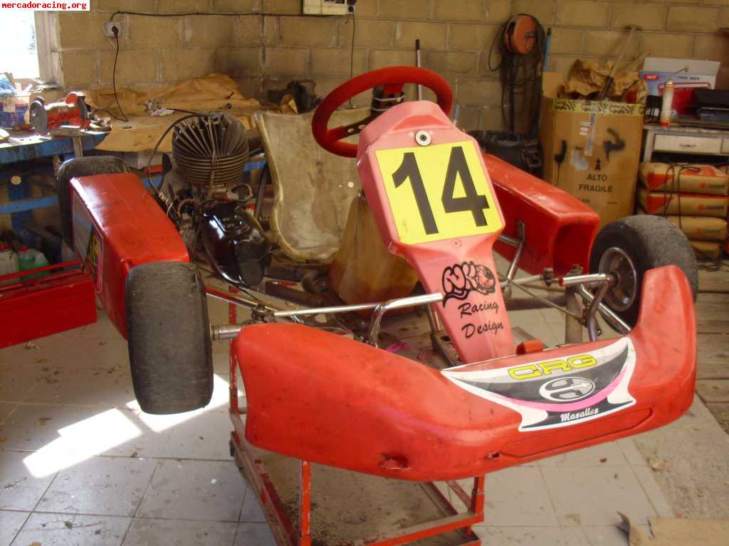 Vendo kart crg 125cc  600 euros.