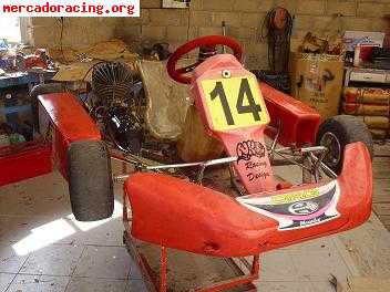 Vendo kart crg 125cc  600 euros.