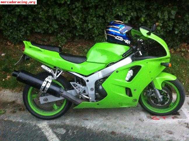 Cambio kawa de 600 por kart 125cc 6 v